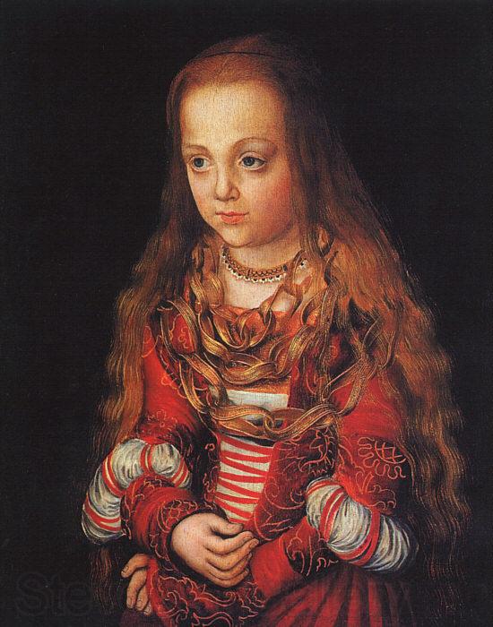 CRANACH, Lucas the Elder A Princess of Saxony dfg Spain oil painting art